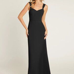 Azazie Denice Black Bridesmaids Dresss